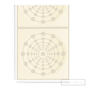   AS CREATION Versace 6 79175-2 ezüst rozetta klasszikus tapéta