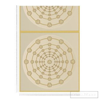   AS CREATION Versace 6 79175-3 bézs rozetta klasszikus tapéta
