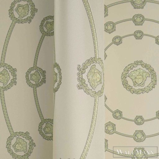 AS CREATION Versace 6 79175-4 krémszínű rozetta klasszikus tapéta