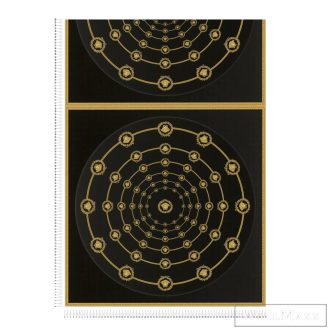   AS CREATION Versace 6 79175-5 fekete-arany rozetta klasszikus tapéta