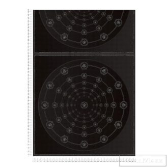   AS CREATION Versace 6 79175-6 fekete-ezüst rozetta klasszikus tapéta