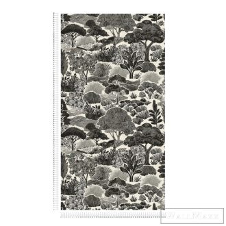   AS CREATION PintWalls III 79185-3 fekete dzsungel grafikai tapéta