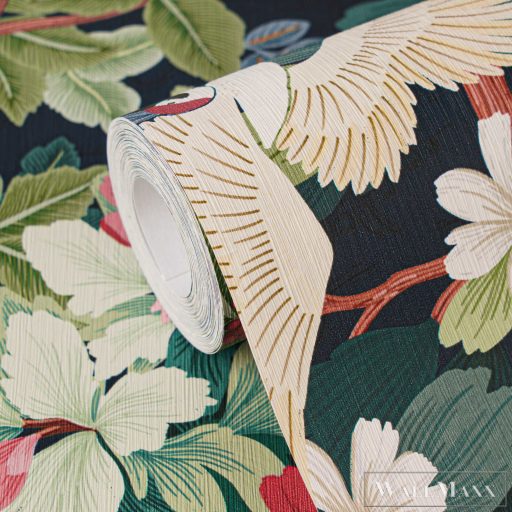 AS CREATION PintWalls III 79186-2 kék virágos grafikai tapéta