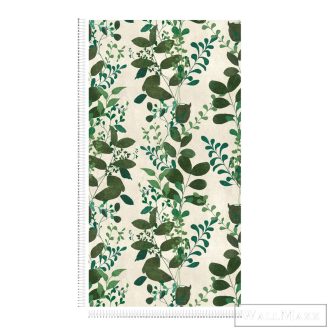   AS CREATION PintWalls III 79186-8 zöld leveles grafikai tapéta