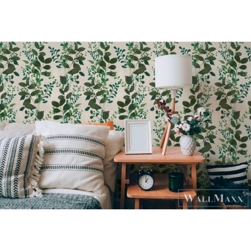 AS CREATION PintWalls III 79186-8 zöld leveles grafikai tapéta