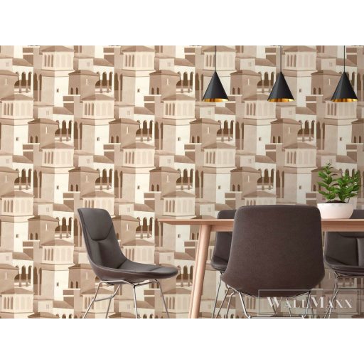 AS CREATION PintWalls III 79186-9 bézs akropolisz grafikai tapéta