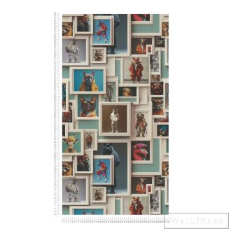   AS CREATION PintWalls III 79187-4 kék fotóalbum modern-elegáns tapéta