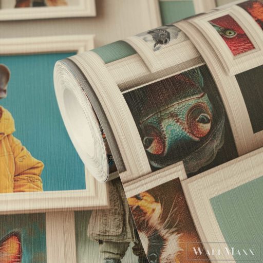 AS CREATION PintWalls III 79187-4 kék fotóalbum modern-elegáns tapéta