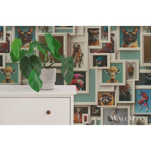 AS CREATION PintWalls III 79187-4 kék fotóalbum modern-elegáns tapéta