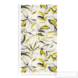   AS CREATION PintWalls III 79187-5 sárga leveles grafikai tapéta