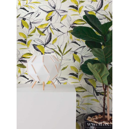 AS CREATION PintWalls III 79187-5 sárga leveles grafikai tapéta