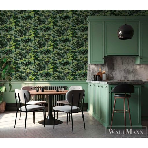 AS CREATION PintWalls III 79187-7 zöld dzsungel modern-elegáns tapéta