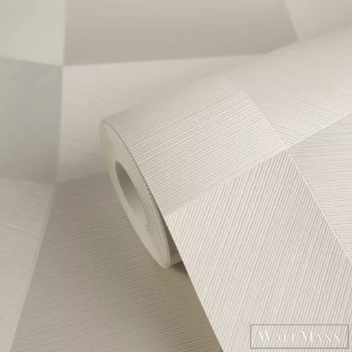 AS CREATION Designed in White 79197-3 szürke-fémes-fehér grafikai-modern-absztrakt tapéta