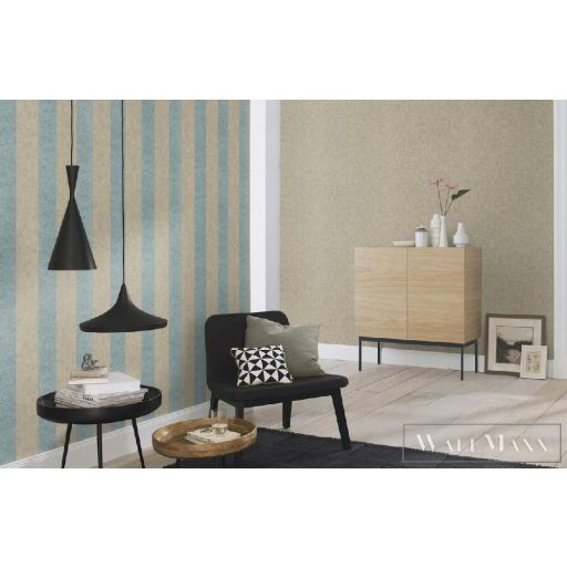 802733 türkiz csíkos tapéta