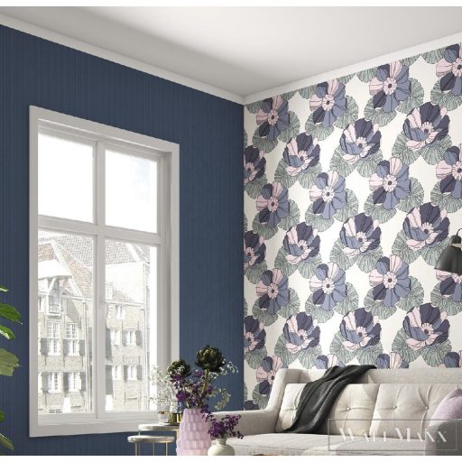 Rasch sötétkék tapéta 804508