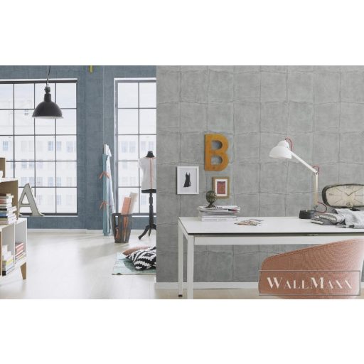 806335 Rasch tapéta ezüstös kék