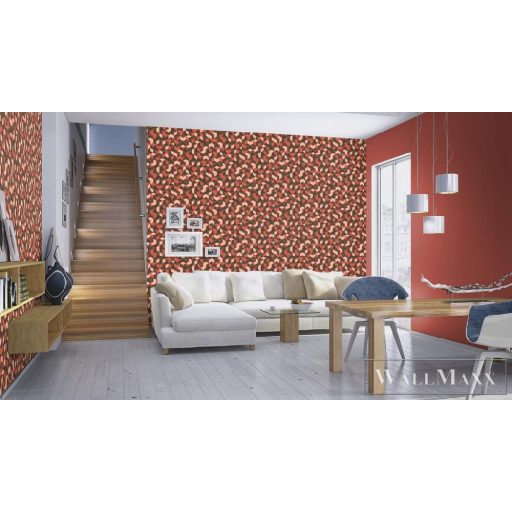 RASCH DENZO II 2022 806878 PIROS TAPÉTA