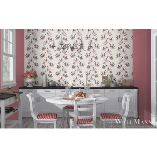 RASCH TAPETENWECHSEL 2021 DESIGN TAPÉTA 808742 fehér szürke rózsaszín barna