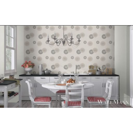 RASCH TAPETENWECHSEL 2021 DESIGN TAPÉTA 808810 SZÜRKE ezüst beige