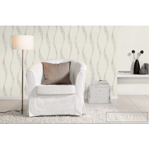 RASCH TAPETENWECHSEL 2021 DESIGN TAPÉTA 808926 fehér krém fekete szürke