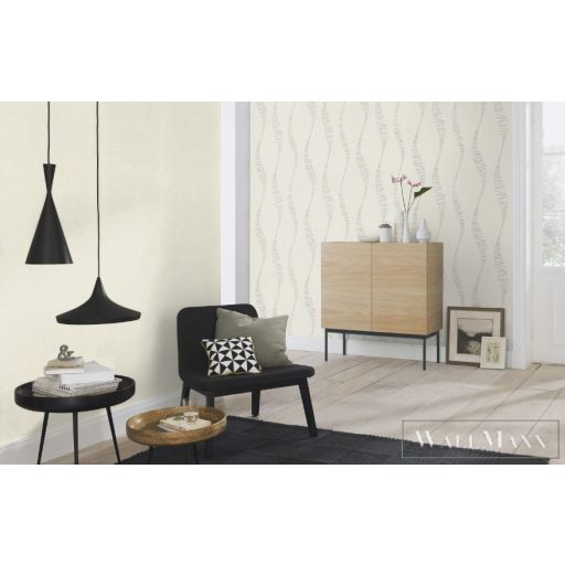 RASCH TAPETENWECHSEL 2021 DESIGN TAPÉTA 808933 FEHÉR KRÉM kék SZÜRKE tűrkíz