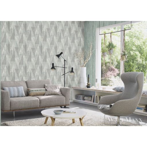 RASCH TAPETENWECHSEL 2021 DESIGN TAPÉTA 809114 kék Szürke zöld