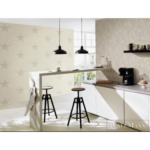 RASCH TAPETENWECHSEL 2021 DESIGN TAPÉTA 809305 SZÜRKE BEIGE