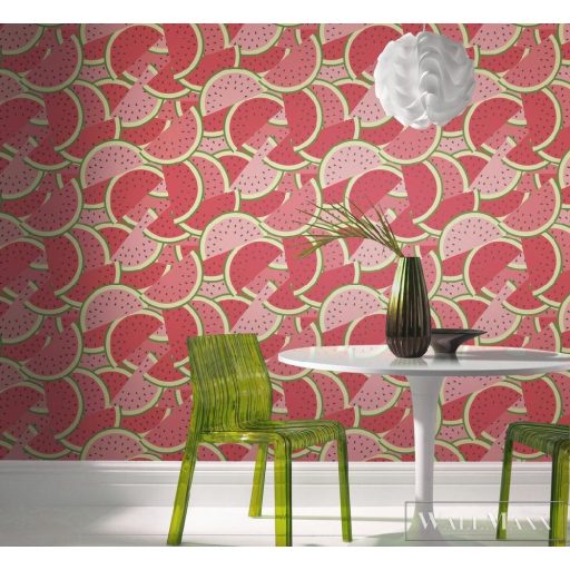 813814 görögdinnye mintás tapéta