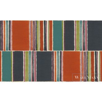   Rasch Florentine III 2024 819038 zöld Grafikus geometriai mintás tapéta