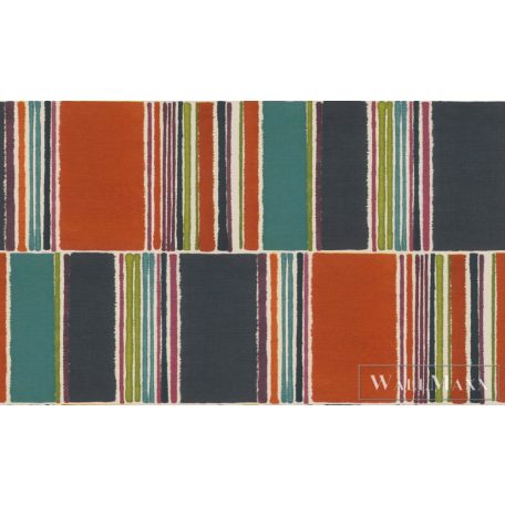 Rasch Florentine III 2024 819038 zöld Grafikus geometriai mintás tapéta