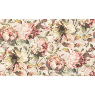   Rasch Florentine III 2024 819724 zöld Natúra virág mintás tapéta