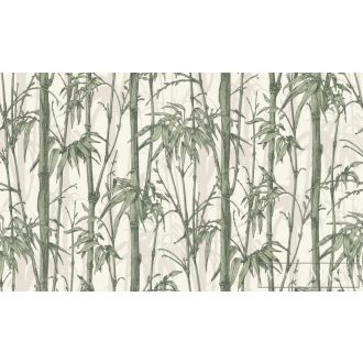   Rasch Florentine III 2024 819946 zöld Natúra bambusz mintás tapéta