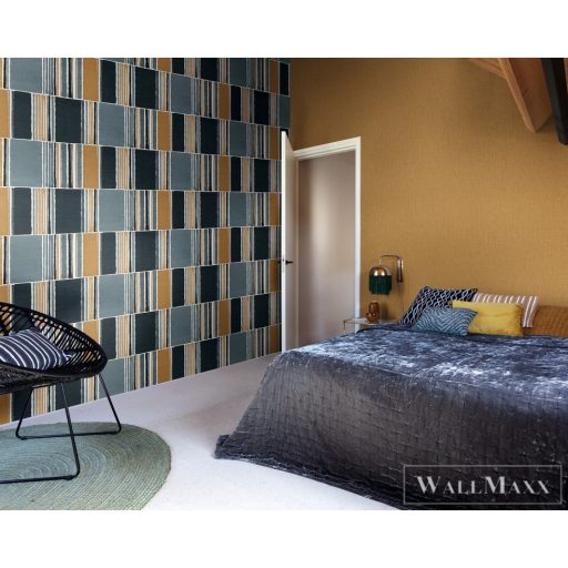 Rasch Florentine III 2024 820089 barna Textil mintás Klasszikus vlies tapéta