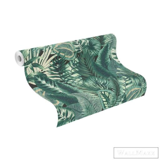 RASCH DENZO II 2022 833942 DZSUNGEL ZÖLD TAPÉTA