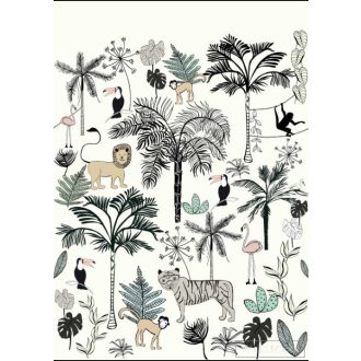 RASCH BAMBINO TAPÉTA POSZTER 842173