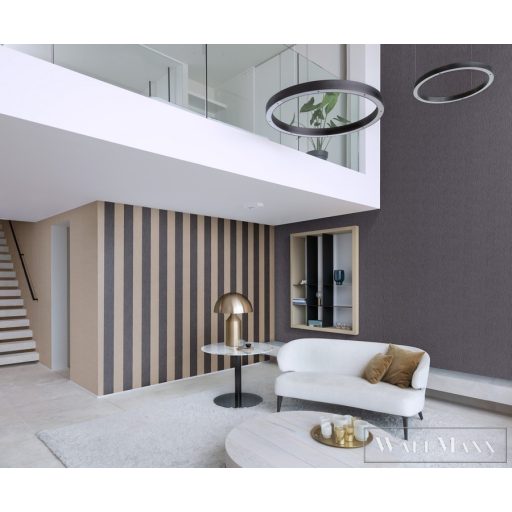 RASCH Perfecto VI 844030 arany hullámos Elegáns tapéta