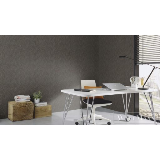 RASCH Perfecto VI 844269 grafit Textil mintás Csillogó vlies tapéta
