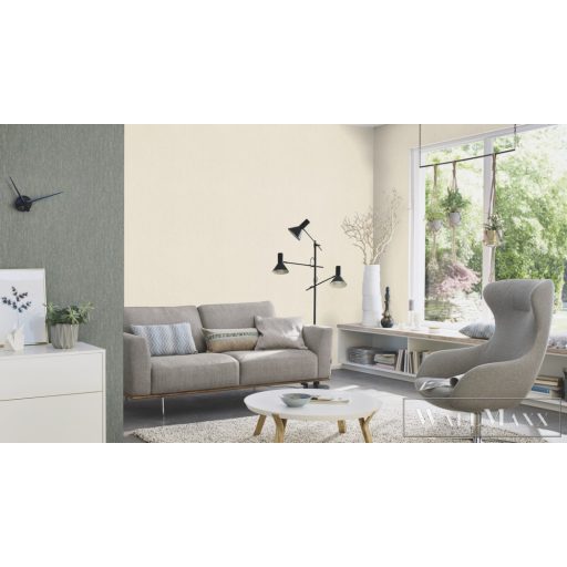 RASCH Perfecto VI 844313 bézs Textil mintás Csillogó vlies tapéta