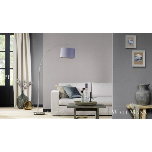 RASCH Perfecto VI 844382 szürke Textil mintás Csillogó vlies tapéta