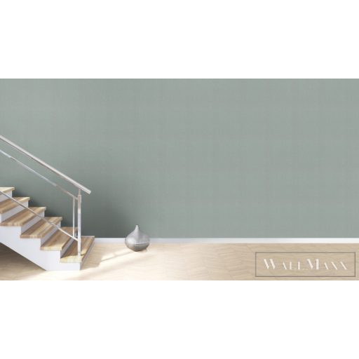 RASCH Perfecto VI 844412 zöld Textil mintás Csillogó vlies tapéta