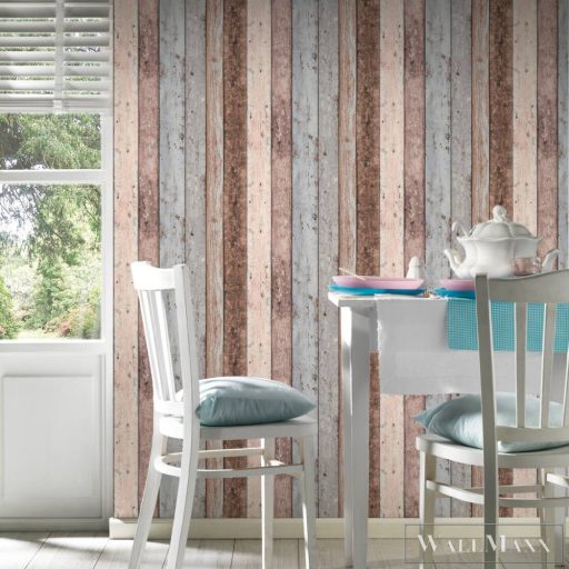 AS CREATION Elements II 855-039 bézs fa vidéki tapéta