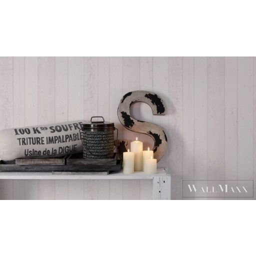 AS CREATION Elements II 855-046 szürke fa vidéki tapéta