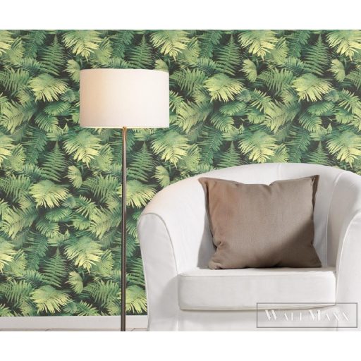 Rasch páfrány mintás tapéta 860917