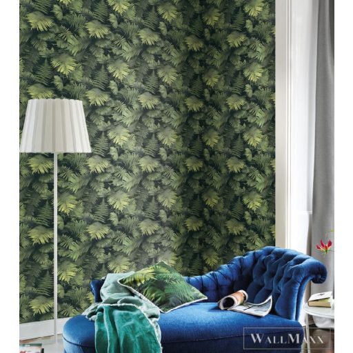 Rasch páfrány mintás tapéta 860917