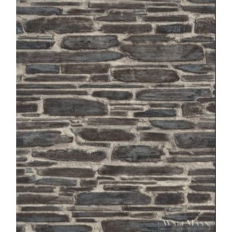   RASCH TAPTENWECHSEL 2021 DESIGN TAPÉTA 863437 KÉK SZÜRKE fekete