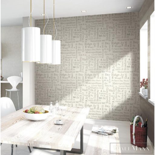 Rasch felíratos tapéta 886719