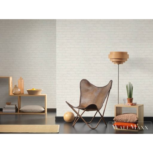 AS CREATION Change is Good 9078-51 fémhatású téglamintás tapéta