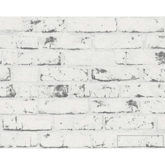   AS CREATION Elements II 907-837 bézs tégla klasszikus tapéta