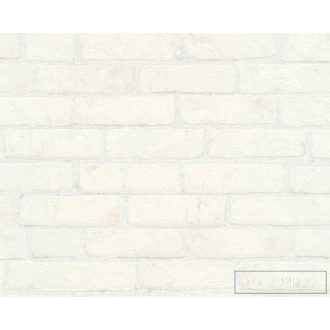   AS CREATION Elements 90785-1 fémes tégla kőmintás tapéta
