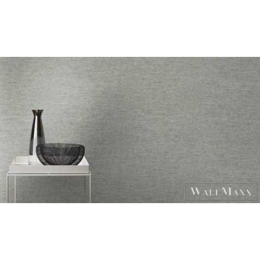 RASCH Axiom 915914 ezüst textil mintás uni XXL tapéta